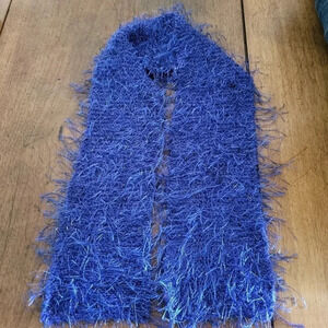 Elegant Blue Women's Scarf